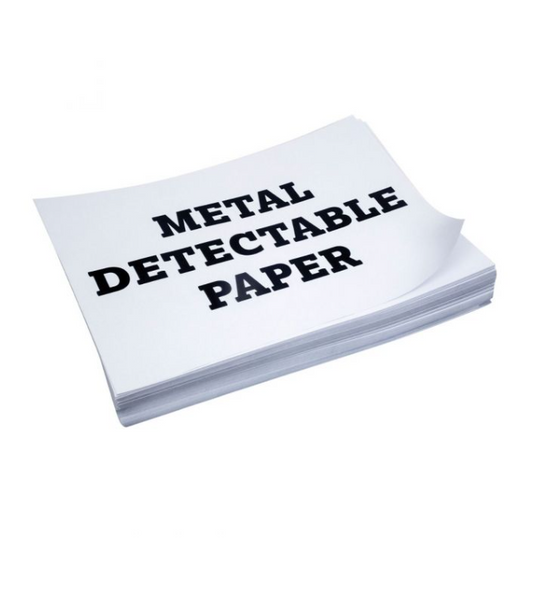 Detectamet White A4 Metal Detectable Paper