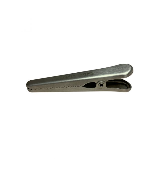 Detectamet Metal Detectable Stainless Steel Jaw Clips (Pack of 5)