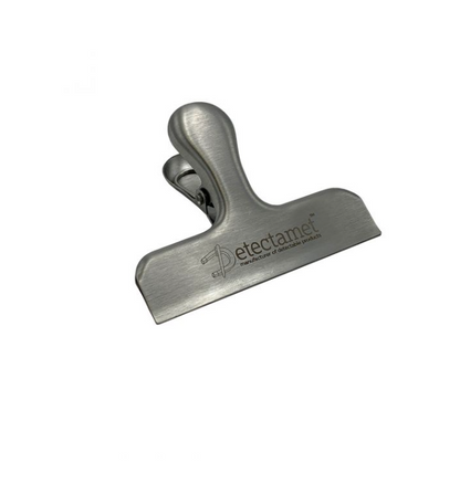 Detectamet Metal Detectable Stainless Steel Bag Clips (Pack of 5)
