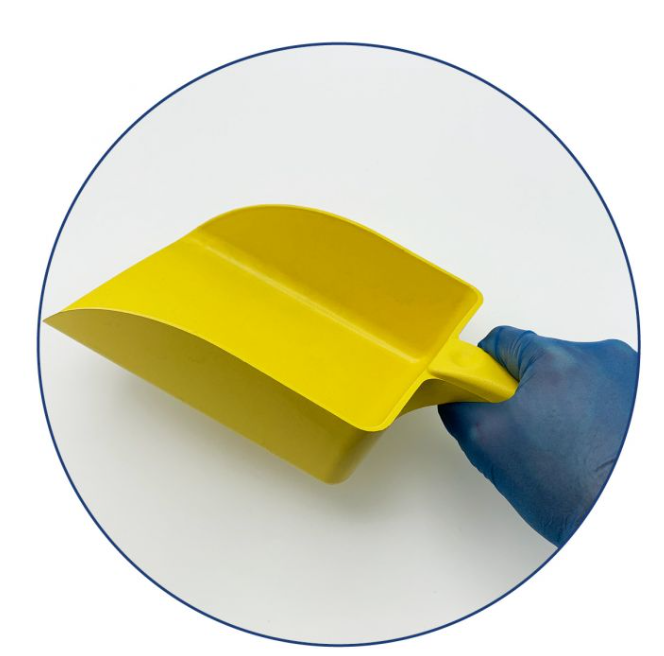 Detectamet Metal Detectable Square Hand Scoops (Pack of 5)