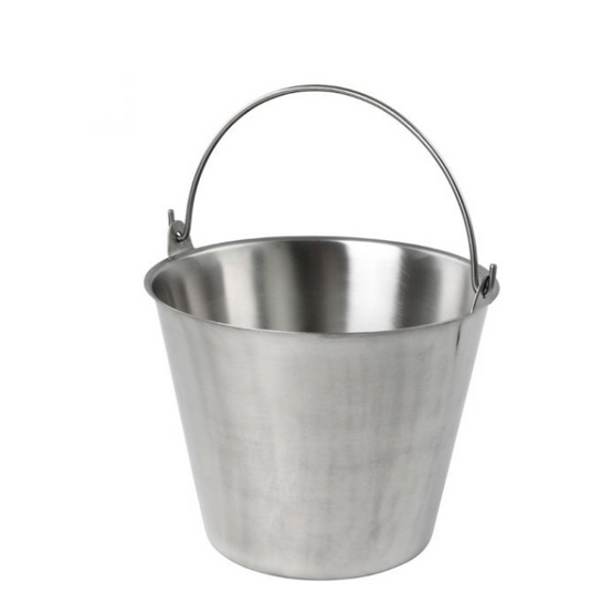 3x Detectamet Metal Detectable Stainless Steel Pails