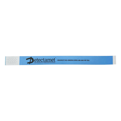 Detectamet Metal Detectable Litter-Free Wristbands (Pack of 100)