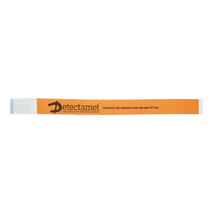 Detectamet Metal Detectable Litter-Free Wristbands (Pack of 100)
