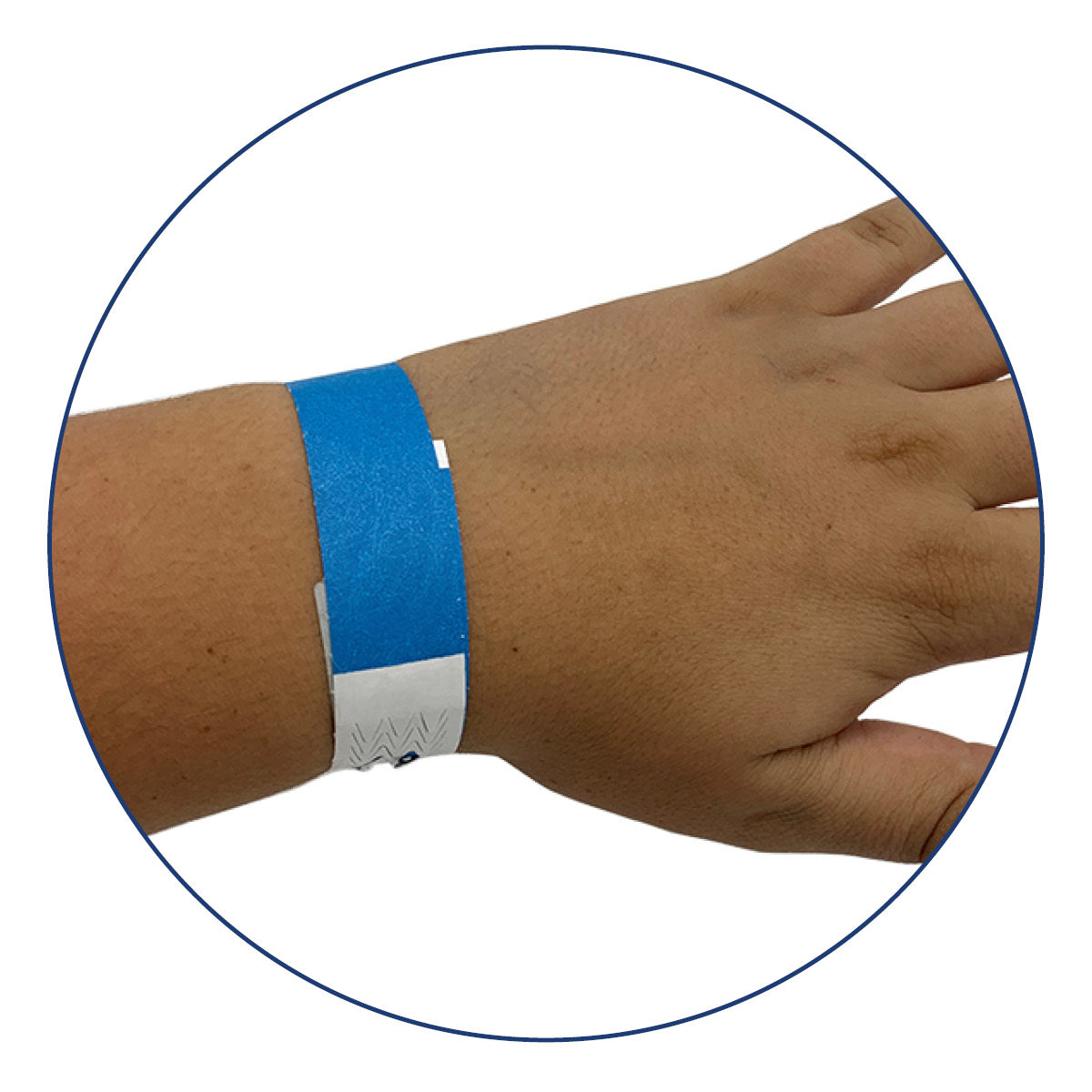Detectamet Metal Detectable Litter-Free Wristbands (Pack of 100)