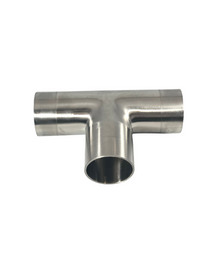 Alfa Laval 1.5" B7WWW Tee Tri-Clover® UltraPure, Weld, 316L, 20Ra/Polished/SF1 (Int./Ext.), ASME BPE