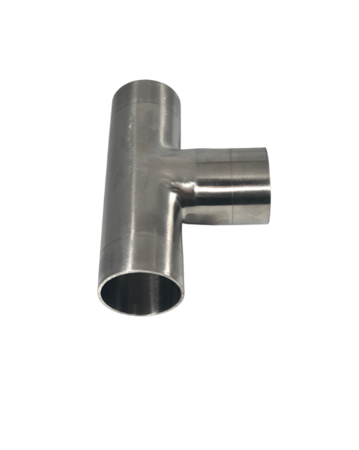 Alfa Laval 1.5" B7WWW Tee Tri-Clover® UltraPure, Weld, 316L, 20Ra/Polished/SF1 (Int./Ext.), ASME BPE
