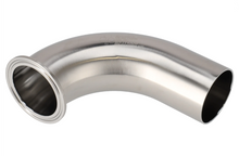 Alfa Laval 4" B2CMW Bend 90° Tri-Clover® UltraPure Tube, Weld, 316L, 0.4EP³/Polished/SF4 (Int./Ext.), ASME BPE