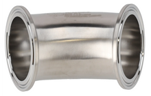Alfa Laval 4" B2KMW Bend 45° Tri-Clover® UltraPure Tube, Weld, 316L, 0.4EP³/Polished/SF4 (Int./Ext.), ASME BPE