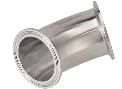 Alfa Laval 2" B2KMW Bend 45° Tri-Clover® UltraPure Tube, Weld, 316L, 0.4EP³/Polished/SF4 (Int./Ext.), ASME BPE