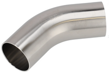 Alfa Laval 6" B2KS Bend 45° Tri-Clover® UltraPure Tube, Weld, 316L, 0.4EP³/Polished/SF4 (Int./Ext.), ASME BPE