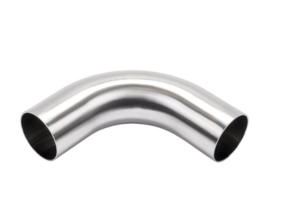 Alfa Laval 2" B2S Bend 90° Tri-Clover® UltraPure Tube, Weld, 316L, 20Ra/Polished/SF1 (Int./Ext.), ASME BPE