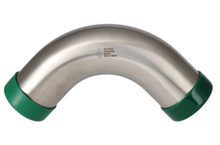 Alfa Laval 4" B2S Bend 92° Tri-Clover® UltraPure Tube, Weld, 316L, 0.4EP³/Polished/SF4 (Int./Ext.), ASME BPE