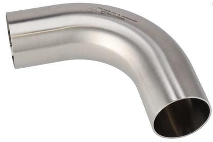 Alfa Laval 1" B2S Bend 88° Tri-Clover® UltraPure Tube, Weld, 316L, 0.4EP³/Polished/SF4 (Int./Ext.), ASME BPE