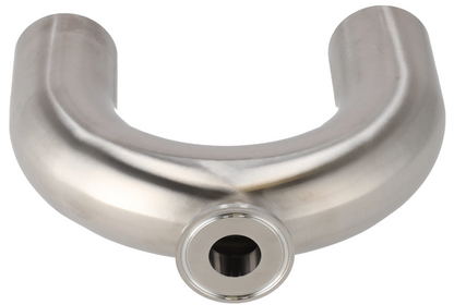 Alfa Laval 1/2" x 1" B2UMPBOA (Bottom Outlet) Use-Point Adapter Tri-Clover® UltraPure Fitting, 316L, 0.5Ra/Polished/SF1 (Int./Ext.), ASME BPE