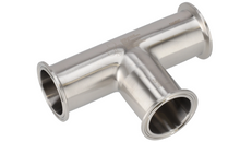 Alfa Laval 1" B7MP Equal Tee (Tri-Clamp) Tri-Clover® Hygienic, 304L, 0.8Ra/Polished (Int./Ext.), Tri-Clamp, 3A