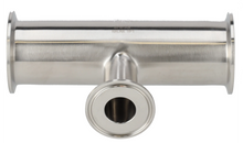 Alfa Laval 3" x 4" B7RMP Reducing Tee, 316L, 0.5Ra/Polished/SF1 (Int./Ext.)