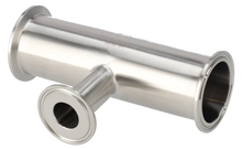 Alfa Laval 3" x 4" B7RMP Reducing Tee, 316L, 0.5Ra/Polished/SF1 (Int./Ext.)