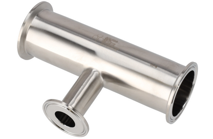 Alfa Laval 2" x 2½" B7RMP Reducing Tee, 316L, 0.4EP³/Polished/SF4 (Int./Ext.)