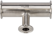 Alfa Laval 2" x 4" B7RMP Reducing Tee Tri-Clover® Hygienic, 316L, 0.8Ra/Polished (Int./Ext.), Weld, 3A