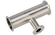 Alfa Laval 2" x 4" B7RMP Reducing Tee Tri-Clover® Hygienic, 316L, 0.8Ra/Polished (Int./Ext.), Weld, 3A