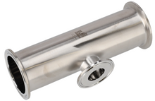 Alfa Laval 2" x 4" B7RMPS Reducing Tee (Short), 316L, 0.4EP³/Polished/SF4 (Int./Ext.)