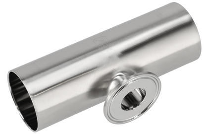 Alfa Laval 2" x 2½" B7RWWMS Reducing Tee (Short), 316L, 0.4EP³/Polished/SF4 (Int./Ext.)