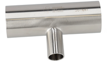 Alfa Laval 4" x 6" B7RWWW Reducing Tee Tri-Clover® Hygienic, 316L, 0.8Ra/Polished (Int./Ext.), Weld, 3A