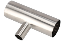 Alfa Laval 4" x 6" B7RWWW Reducing Tee, Weld, 316L, 0.4EP³/Polished/SF4 (Int./Ext.)