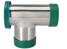 Alfa Laval 4" B7WMSW Equal Tee (Short), Weld, 316L, 0.4EP³/Polished/SF4 (Int./Ext.), ASME BPE