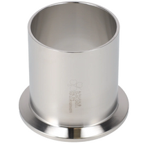 Alfa Laval 4" BS14AM Clamp Ferrule Tri-Clover® UltraPure, 316L, 20Ra/Polished/SF1 (Int./Ext.), ASME BPE