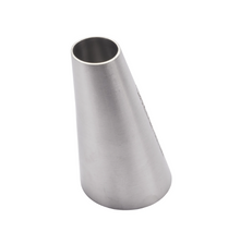 Alfa Laval 101.6mm/76.1mm Eccentric Reducer Hygienic Union Fitting, ISO-2037, 316L, Semi Bright (Int./Ext.)