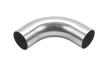 Alfa Laval 101.6mm 90° Bend Hygienic Fitting, 316L, R= 1.5 x D, ISO-2037, Semi Bright (Int./Ext.)