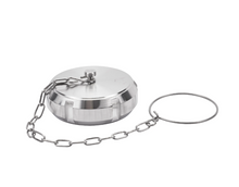 Alfa Laval 101.6mm End Cap Union (with Chain) SMS Hygienic Fitting, 316L, ISO-2037 (Tube)