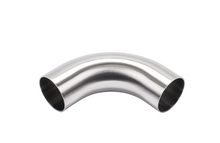 Alfa Laval 3" L2S Bend 90° Tri-Clover® Hygienic, 316L, 0.8Ra/Polished (Int./Ext.),Weld, 3A