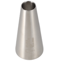 Alfa Laval 4" x 6" L31 Concentric Reducer Tri-Clover® Hygienic, 316L, 0.8Ra/Polished (Int./Ext.), Weld, 3A