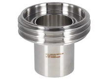 Alfa Laval DIN-100 Male GS Hygienic DIN Fitting, 316L, 0.8Ra/1.0Ra/H3 (Int./Ext.), DIN-11854-1