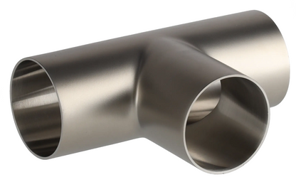 Alfa Laval DIN-10 Tee (TS) Hygienic DIN Fitting, 304L, 0.8Ra/0.8Ra/HSF3 (Int./Ext.), DIN-11852