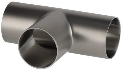 Alfa Laval DIN-10 Tee (TS) Hygienic DIN Fitting, 304L, 0.8Ra/0.8Ra/HSF3 (Int./Ext.), DIN-11852