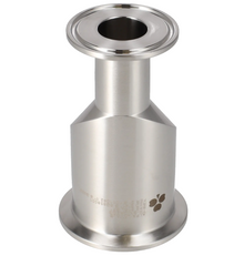 Alfa Laval 4" x 6" B32S-14MP Eccentric Reducer Tri-Clover® UltraPure, Clamp/Clamp, 316L, 0.4EP³/Polished/SF4 (Int./Ext.), ASME BPE