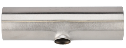 Alfa Laval 25.4mm/38.1mm Reducing Tee Hygienic Fitting, 316L, Raw/Polished (Int./Ext.), BS-4825