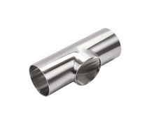 Alfa Laval DIN-50 Short Tee Equal Hygienic Fitting, 316L, Polished (Int./Ext.). Compatible with DIN Tubes