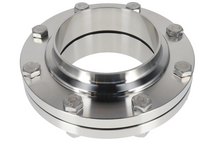 Alfa Laval DIN-100 Complete Flange Hygienic Fitting, 316L, Semi Bright (Int./Ext.), EPDM. Compatible with EN-10357-A Tubes