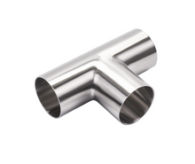Alfa Laval DIN-50 Tee Equal Hygienic Fitting, 316L, Polished (Int./Ext.). Compatible with DIN Tubes