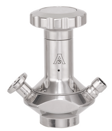 Alfa Laval (Size 25) 70 mm, Unique Double Seat Sample Valve, Tank Weld DIN, EPDM, Supplied with Actuator (Air/Air)