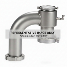 Alfa Laval SCANDI BREW® 4" (101.6 mm), Long Anti Vacuum House Safety Valve, SMS Nut & Liner Female End