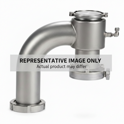Alfa Laval SCANDI BREW® 4" (101.6 mm), Long Anti Vacuum House Safety Valve, Compatible With DIN-11851, Weld End