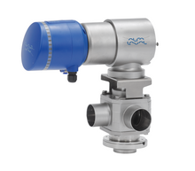 Alfa Laval 51 mm Koltek AH53 Shutter Valve, Clamp End, 316L, 0.4Ra/Electro Polished (Int./Ext.), ISO, EPDM