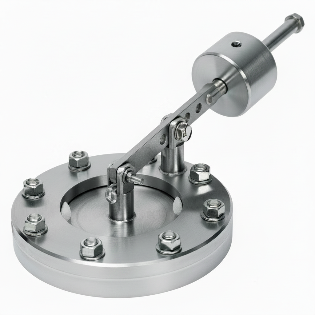 Alfa Laval SCANDI BREW® 16" (400 mm), 4 Bar Flange-Mounted Anti Vacuum Safety Valve, 100 mm H2O, 304L, 0.8Ra/1.6Ra (Int./Ext.), NBR