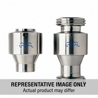 Alfa Laval SCANDI BREW® 1" Self-Cleaning CO2 Control Valve, Weld End, ISO-2037, 316L, 0.8Ra/1.6Ra (Int./Ext.), EPDM