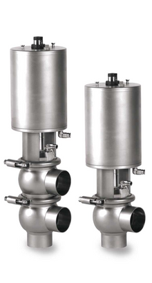 Alfa Laval 3" Aseptic Unique Single Seat Valve, 316L, 0.8/Blasted (Int./Ext.), Normally Closed, Shut Off, EPDM, Body Type 300, Weld Ends